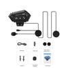 1/2Pcs Motorcycle Helmet Bluetooth Intercom Headset Wireless Interphone Intercomunicador IP56 Waterproof Moto Headphone