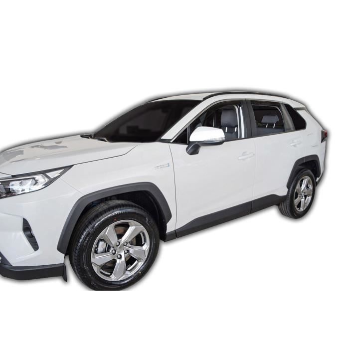 Déflecteurs d'air - SCOUTT - GP - Fumé - Installation facile - Pour Toyota Scala 2019+