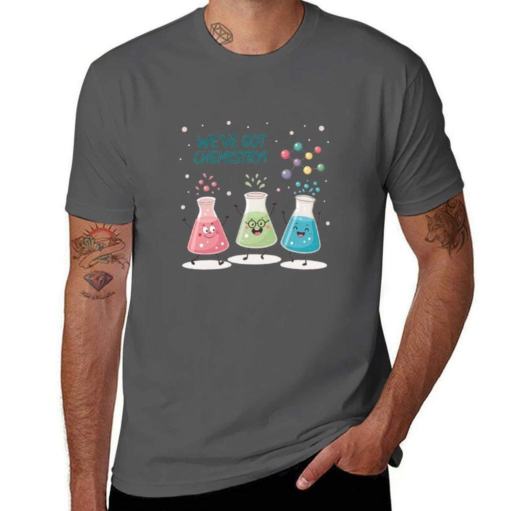 Science Beaker Buddies Tshirt Trendy Casual Short Sleeve Shirt Tshirt