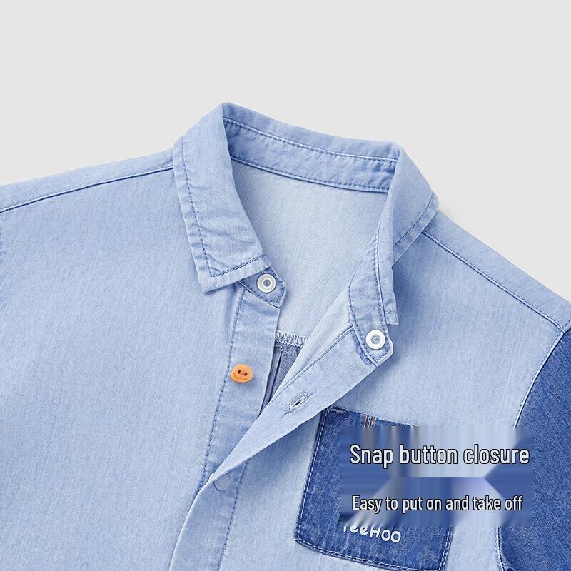 YEEHOO Boys' Breathable Short Sleeve Shirt