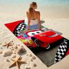 Lightning McQueen Beach Towel Outdoor Camping Beach Towel for Vacation Swim Outdoor Pool Absorbent Bath Towel
