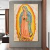 Virgin Mary Character Christian Art Canvas Painting Religious Posters Prints Wall Art Picture for Living Room Wall Decor Cuadros
