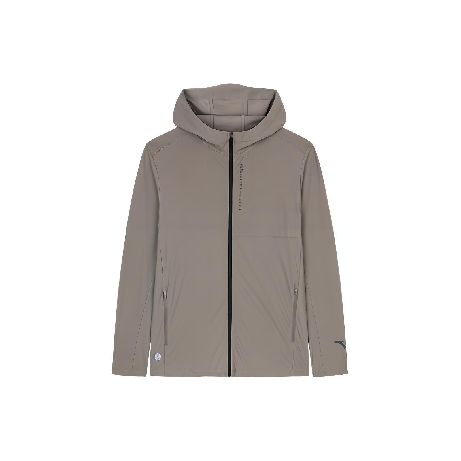 Anta Variety Training Collection Trench Coat Men s Magnificent Gray 152427713-2 4XL