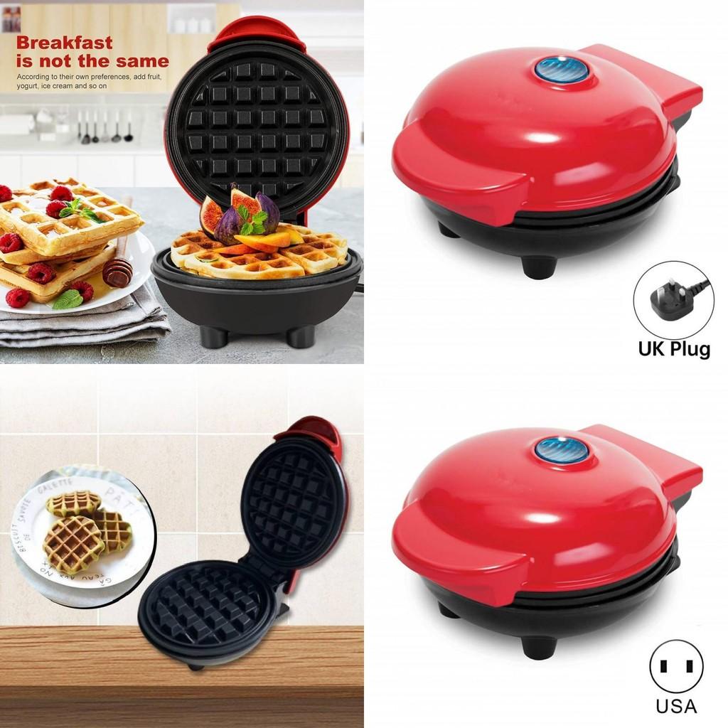 Mini Waffle Machine Multilayer Base Nonstick Electric Waffle Maker For Home Baking And Breakfast