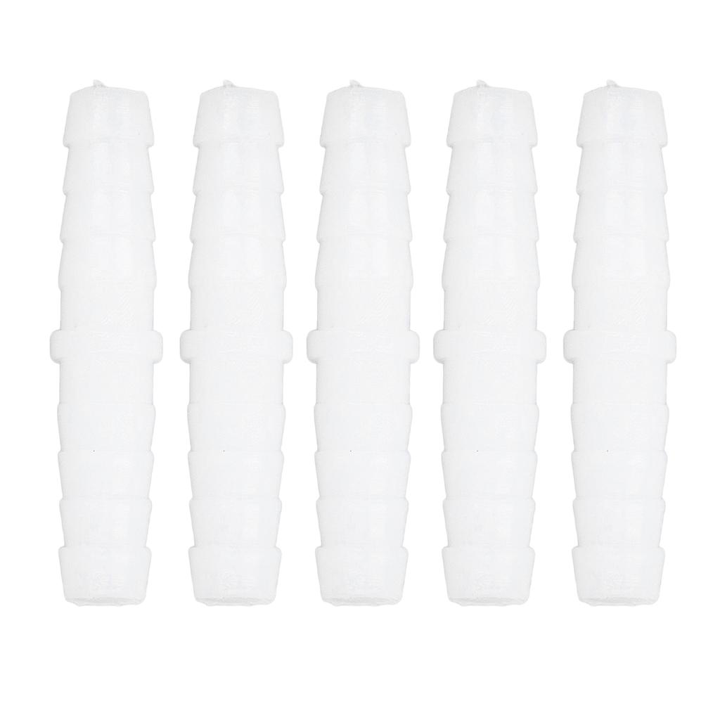 10Pcs Plastic Hose Barb Fitting Straight Equal Barbed Splicer Mender Joint Union Adapter