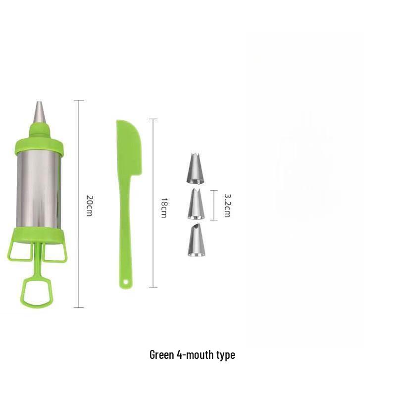 Baking Decorating Gun and Nozzle Set