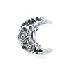 925 Silver Charms Colorful Sun Moon Stars Dangle Charm Fit Pendant Bracelets Necklace Women DIY Fine Jewelry