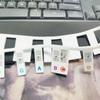 61-key Piano Keyboard Music Note Pad Mat Silica Gel Removable Piano Keyboard Note Labels Finger