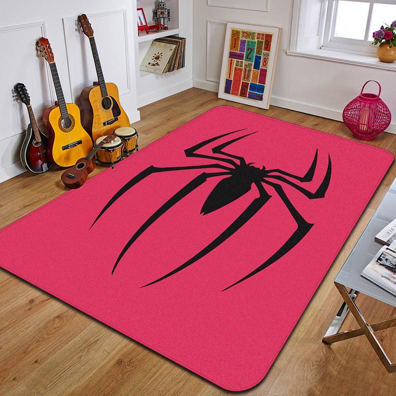

S-Spider Printed Carpet Fashion Yoga Mat Non-Slip Carpet Bedroom Decoration Outdoor Carpet Bedroom Birthday Gift 40x60cm