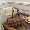 New Arrival Faux Leather Square Shoulder Bag Magnetic Closure Crossbody Handbag for Women