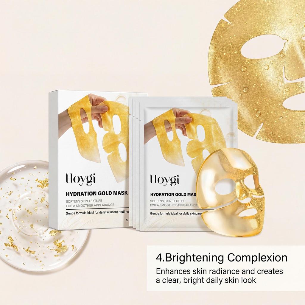 HOYGI Gentle Radiance Moisturizing Facial Mask - Hydrating Daily Softening Care