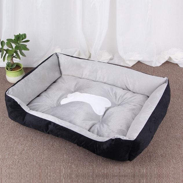 Warm Dog Bed for Small, Medium, and Large Dogs - Pet Nest & Mat for Dogs and Cats