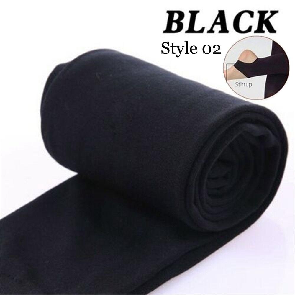 Fashion Fluff Lined Winter Thermal Thick Pantyhos Stretch Pants Warm Tights Slim Leggings