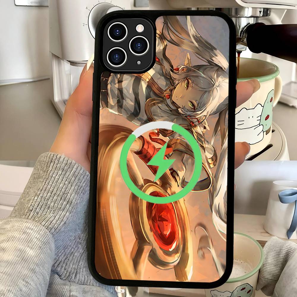 

Anime Frieren Cute For Magsafe Magnetic Phone Case For IPhone 17 16 15 14 13 12 11 Plus Pro Max PC+TPU Cover iPhone 12pro max