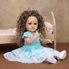 KEIUMI 22 Inch Reborn Baby Doll Full Silicone Vinyl Bathe Girl playmates lifelike Newborn Doll Toy Christmas Birthday Gift