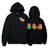 Capybara Fashion Hoodie Women Men Harajuku Pullovers Capibar