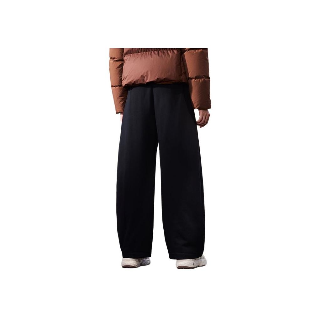 FILA Original Simple Classic Retro Fashion Versatile Loose Knit Casual Pants Women bottoms F11W549604FBK