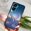 Voor Honor 90 Lite Honor90 Pro 5G Hoesje Siliconen Zacht Geschilderd Zwart Bumper Funda Coque voor HONOR 90 Pro 90Lite Beschermtas