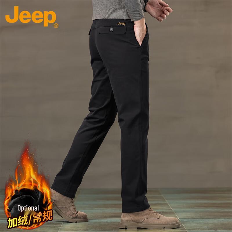 JEEP Men s Autumn/Winter Casual Straight-Leg Pants 31