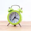Retro Loud Alarm Clock Double Bell Mechanical Key Wound Silent Pointer Alarm Clock Night Light Clocks Home Decor  wall clock