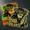 DIOS POR DELANTE Motorcycle Sticker Waterproof for Motorcycle Windshield Fairings Car Trunk Window Scooter Universal Vinyl Decal