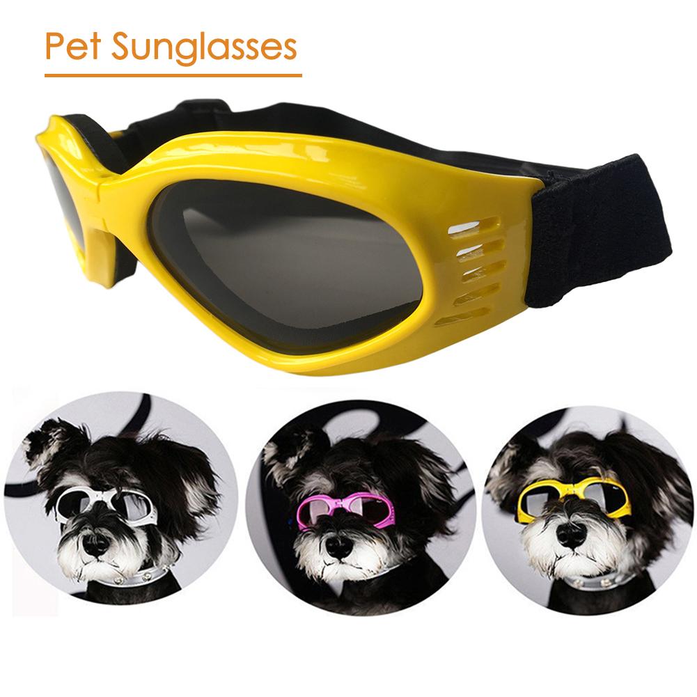 3 Stück Vintage Haustier Sonnenbrillen - Für Hunde & Katzen | UV Schutz Metallgestell | Deko & Cosplay