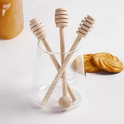 Wooden Stirring Stick Solid Wooden Honey Stick Lacquerless & Waxless Fruit Juice Coffee Jam Red Wine Milk Stirring Tools Gifts