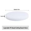 COKRSUPE Round PE Cutting Board
