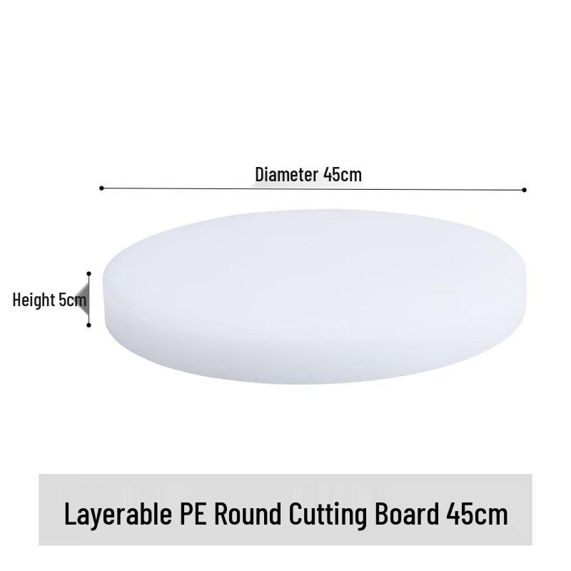 COKRSUPE Round PE Cutting Board