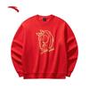 ANTA Good Things Happen Plus Velvet Crewneck Sweatshirt