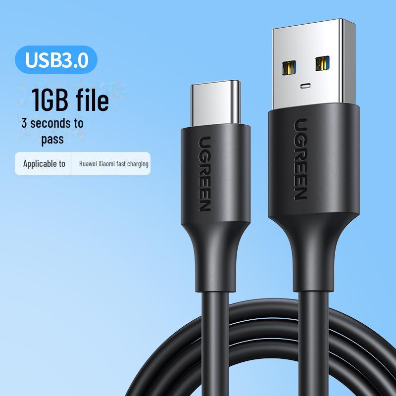 Cablu Încărcător Rapid de Mare Viteză Greenlink USB 3.0 la Type-C 3A, 2m