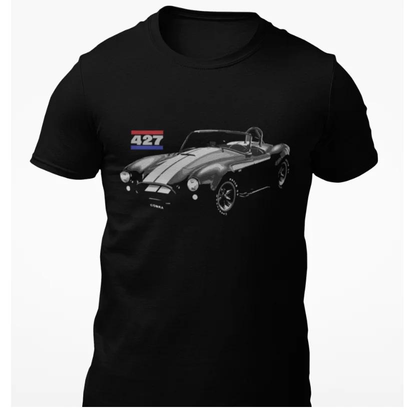 

Cobra 427 Muscle Car T-Shirt Short Sleeve Casual 100% Cotton O-Neck Summer Mens T-shirt Size S-3XL - Men s Summer Cotton Grap... S