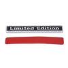 3D Chrome Metal Sticker Car Accessories Sticker Limited Edition Badge Car Decal Sticker For Car Styling Word Letter Sticker