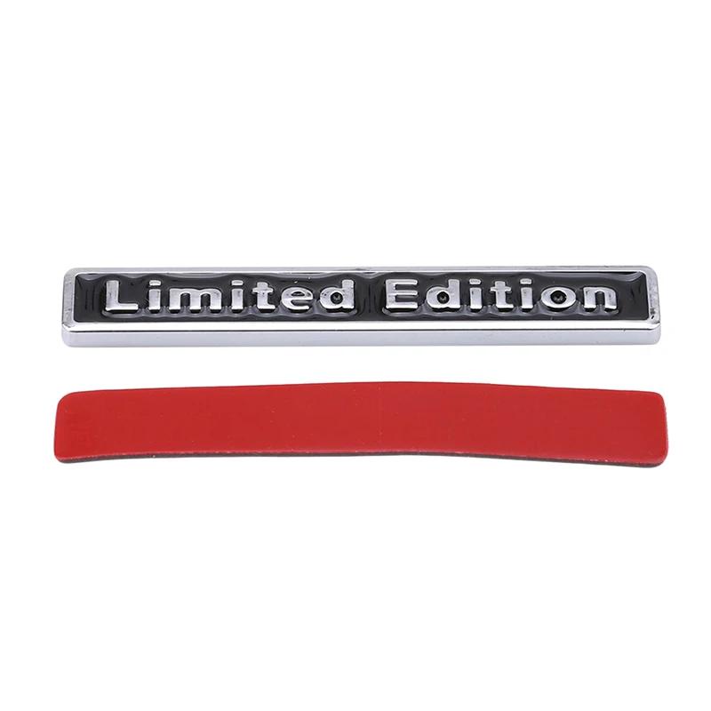 3D Chrome Metal Sticker Car Accessories Sticker Limited Edition Badge Car Decal Sticker For Car Styling Word Letter Sticker