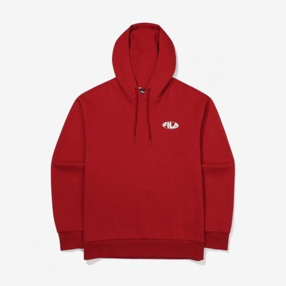 Fila Heritage Logo Hoodie POPPYRED/090