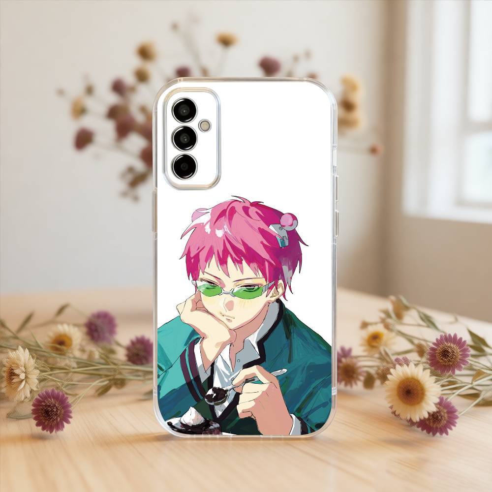 Kusuo Saiki Phone Case For SamsungA10,12,20,21S,30,31,40,50,51,52,70,71 Transparent Cover