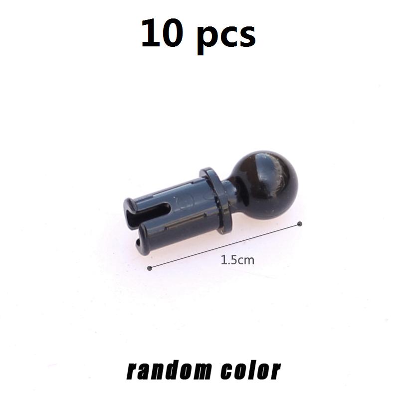 10PCs Bolt Pin Moc high-tech Parts DIY Building Blocks Accessories Bricks Early Education Toys Compatible With Lego 2780 6628