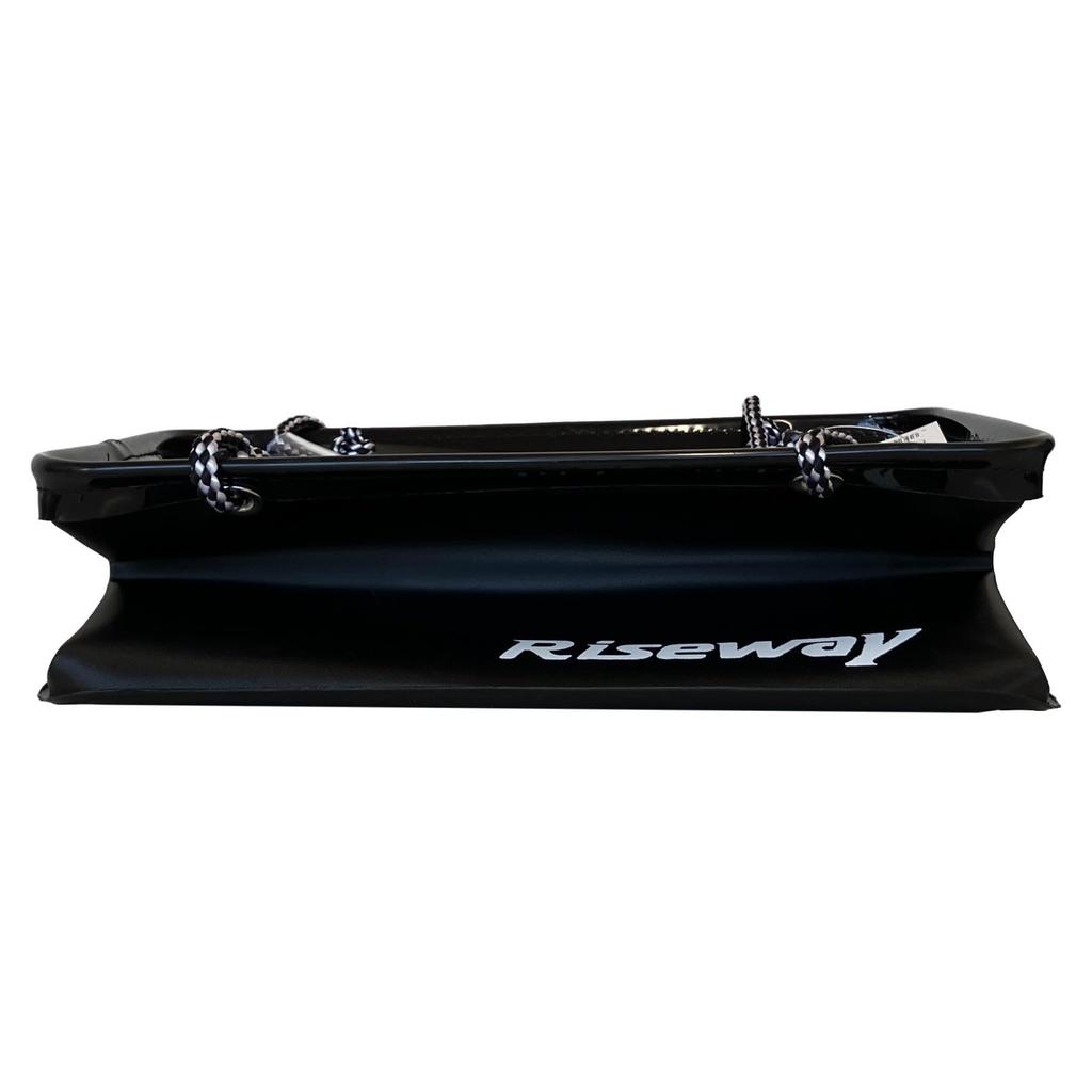 Riseway UEV-044 Folding Bucket (without lid) 36cm Black for Rock Fishing