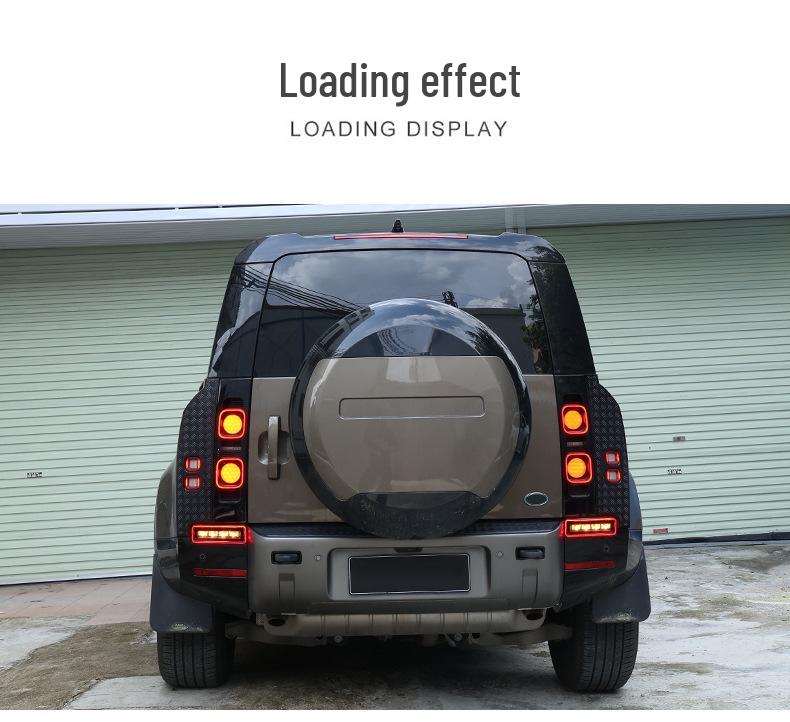 Spare Tire Cover for 2020-2025 Land Rover Defender 90/110/130 - Protective and Modified