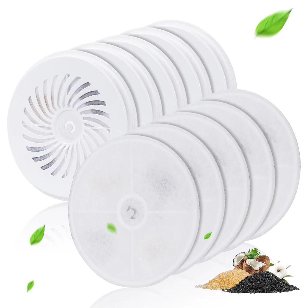 New PK-4 Cat Water Fountain Filter Cartridge Set: Purifying Cotton Replacement for Pet Drinking Fountain.