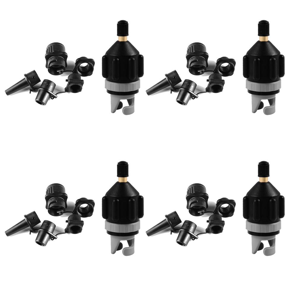 Air Valve Adaptor for Surf Paddle Board Wear-resistant Rowing Boat Surfboard Canoes Kayak Inflatable Rowing Boat Pump Converter