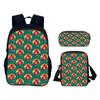 Gorilla Tag 3D Printed 3pcs/Set School Bags Laptop Daypack Backpack Inclined shoulder bag Pencil Case For Boys Girls Best Gift