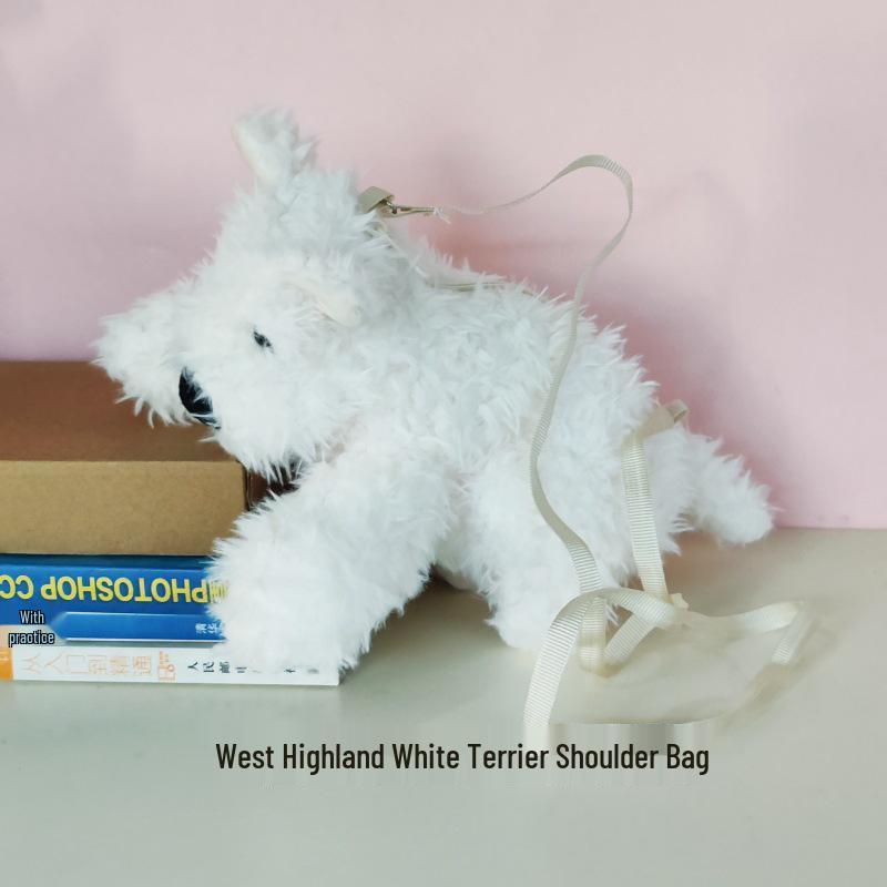 Trendy Capybara Plush Backpack for Girls: Stylish Student & Shopping Bag