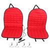 Thickening Car Heated Double Seat Cushion Chair Heating Pad 12VRed