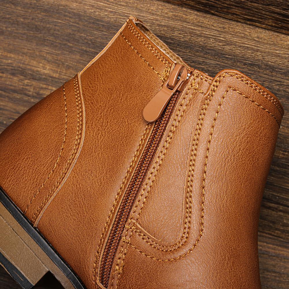 Chelsea Boots Men Comfortable Brand Fashion 2026 Boots Leather