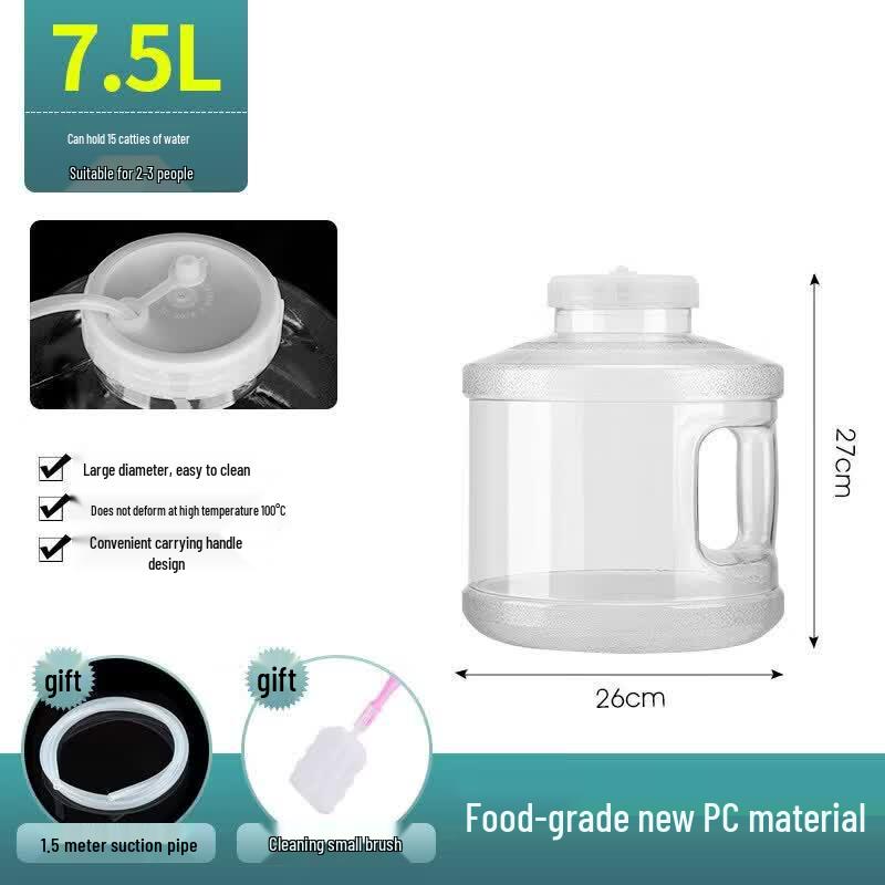 ZISIZ Portable Plastic Water Storage Bucket
