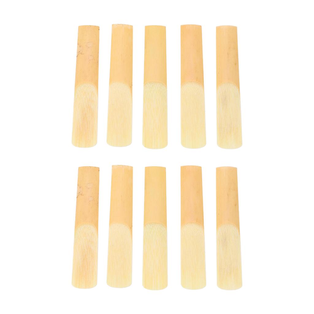 10PCS 2.5 Strength Clarinet Reed Replacement B Flat Vibrating Reeds Clarinet Accessories