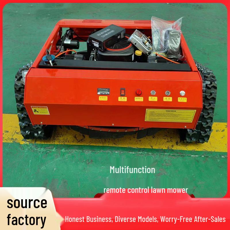Smart Remote-Control Gasoline Lawn Mower - Outdoor Multi-functional Grass Cutter