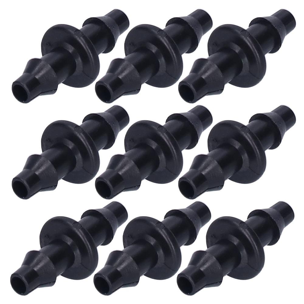 200PCS 4/7mm Hose Straight Hose Adapter Anti-Leak Barbed Connector  Micro Sprinkler System