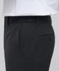 Musinsa Standard Lightweight Tapered Hidden Banding Crop Slacks [Charcoal Gray]